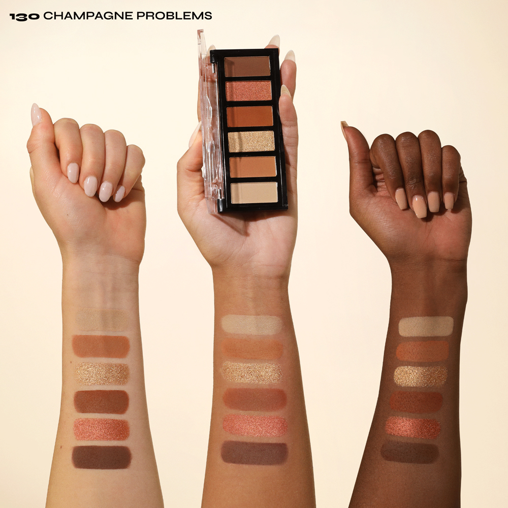 Paleta Farduri Milani Gilded Eyeshadow Palette Champagne Problems