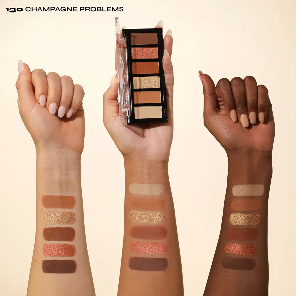 Paleta Farduri Milani Gilded Eyeshadow Palette Champagne Problems