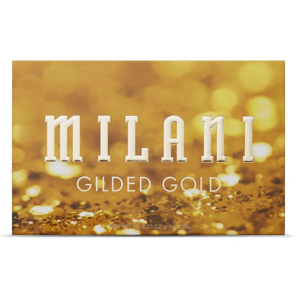 Paleta Farduri Milani Gilded Palette 110 Gold