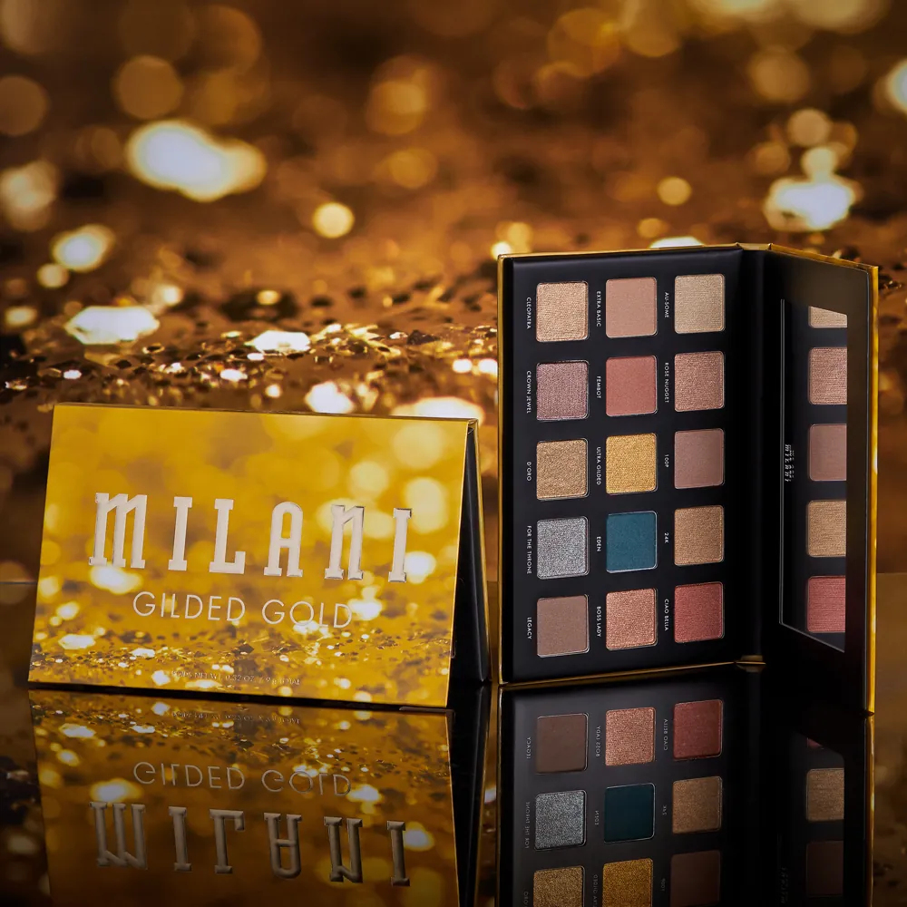 Paleta Farduri Milani Gilded Palette 110 Gold