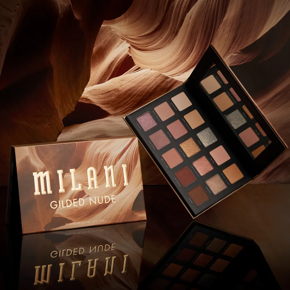 Paleta Farduri Milani Gilded Palette 120 Nude