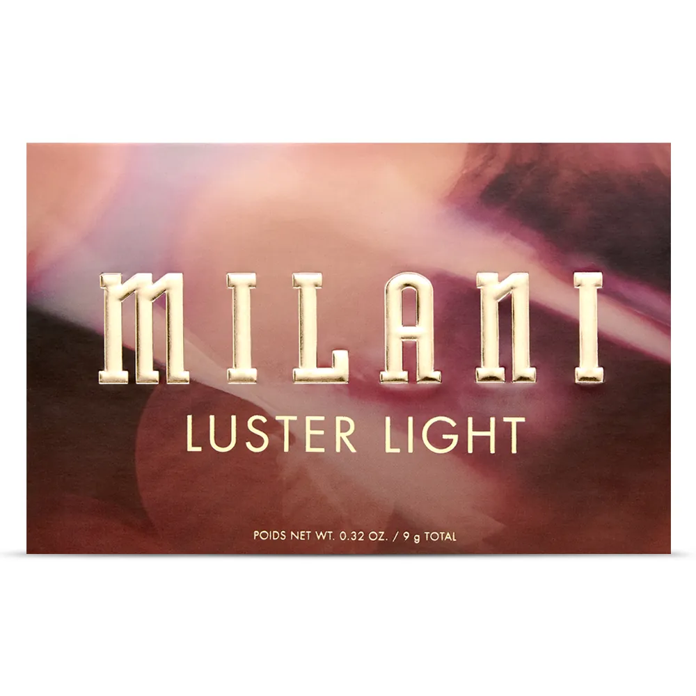 Paleta Farduri Milani Gilded Palette 140 Luster Light