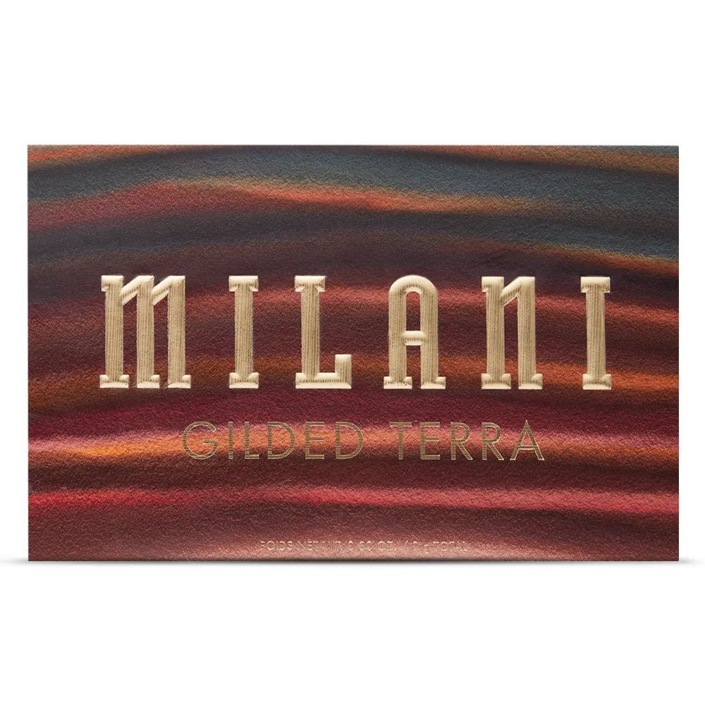 Paleta Farduri Milani Gilded Terra Eyeshadow Palette