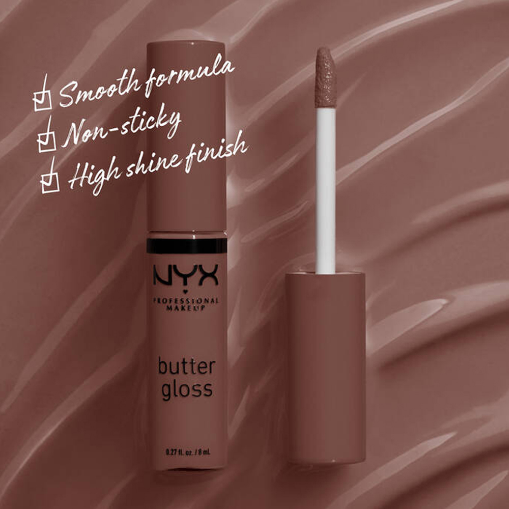 Luciu buze NYX Professional Makeup Butter Gloss Ginger Snap - imagine 3