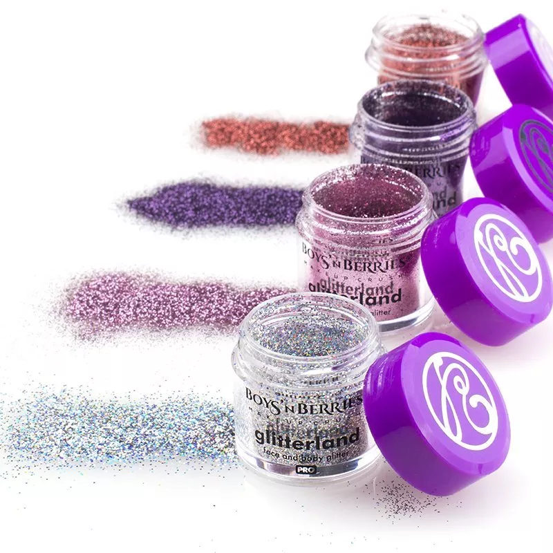 Glitter pulbere Boys`n Berries Glitterland Face and Body Lyra