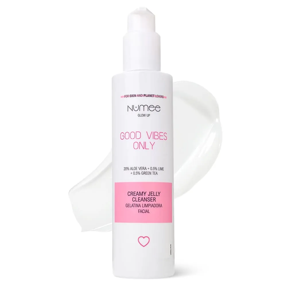 Gel pentru Curatare Numee Glow Up Good Vibes Only Creamy Jelly Cleanser