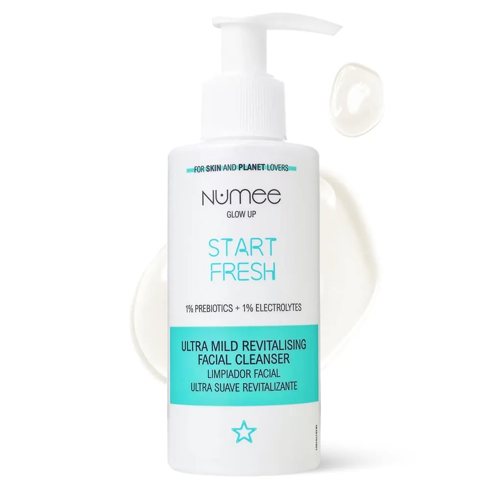 Gel Curatare Numee Glow Up Start Fresh Ultra Mild Revitalising Facial Cleanser