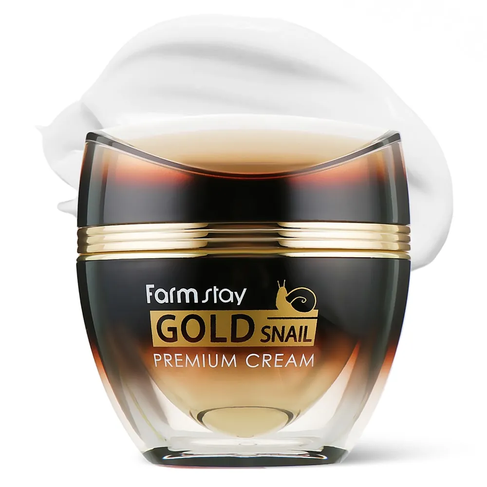 Crema Hranitoare Farmstay Gold Snail Premium Cream
