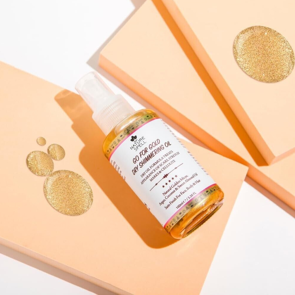 Ulei Stralucitor Nature Spell Golden Shimmering Oil