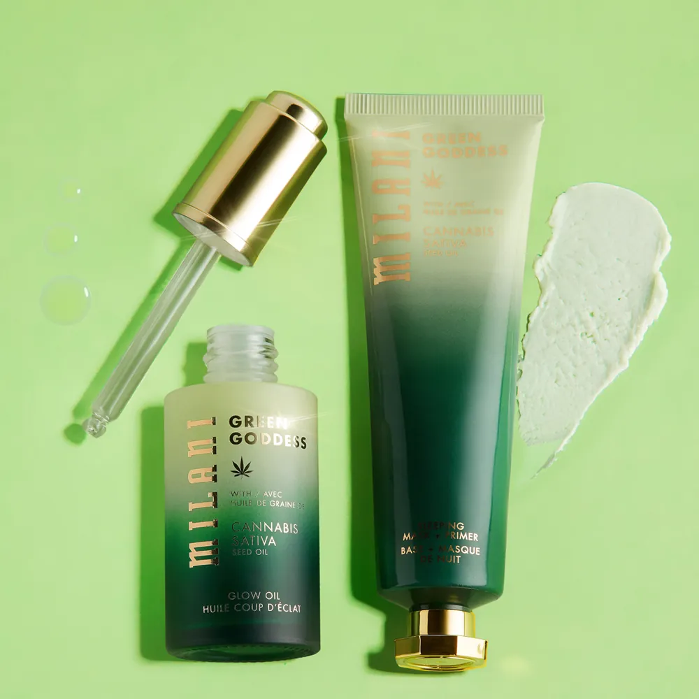 Baza de Machiaj & Masca Milani Green Goddess Sleeping Mask & Primer