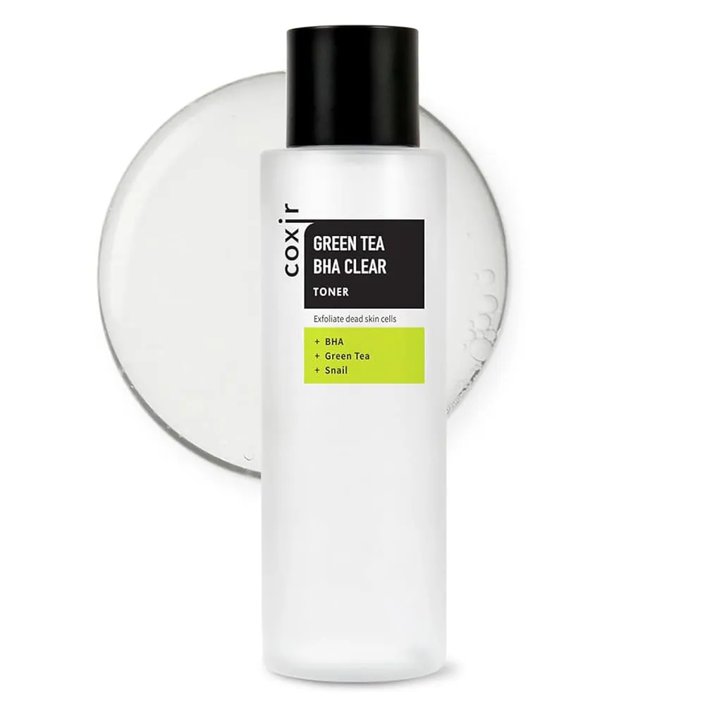 Lotiune Tonica COXIR Green Tea BHA Clear Toner