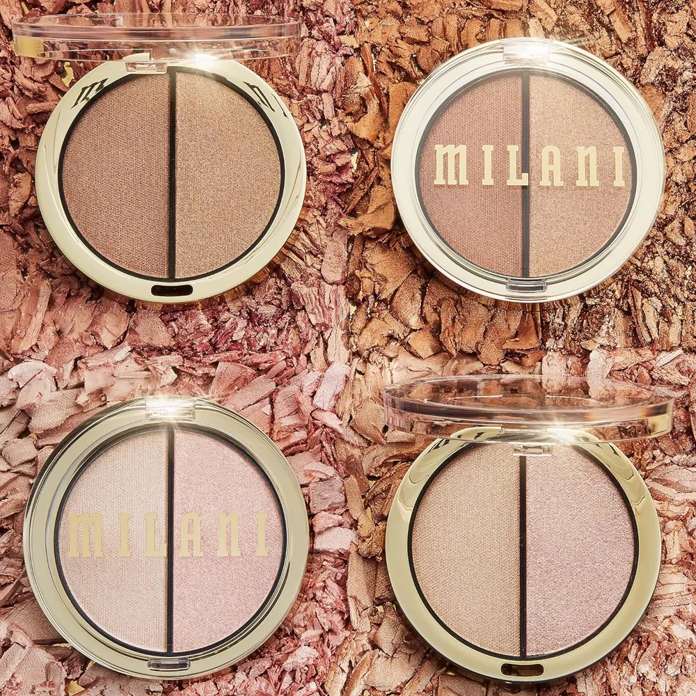 Iluminator Milani Highlighter Duos (Cream & Powder)