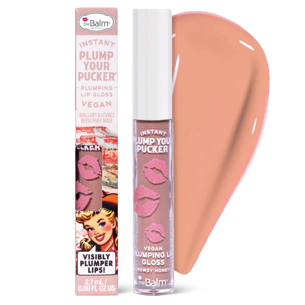 Luciu de Buze theBalm Instant Plump Your Pucker Lip Plumper Howdy Honey
