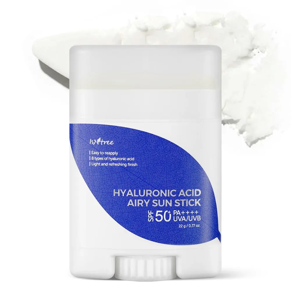Stick Hidratant cu Protectie Solara ISNTREE Hyaluronic Acid Airy Sun Stick 50+ PA++++