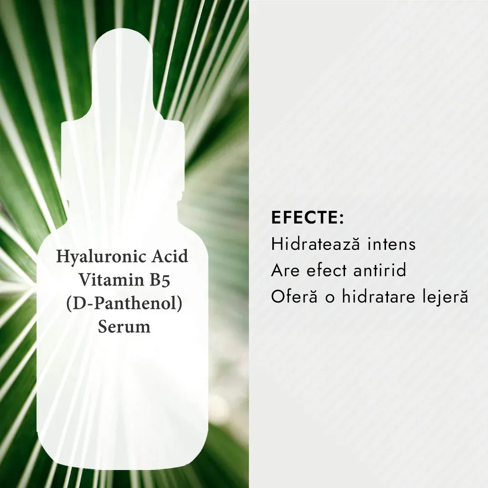 Ser Revitalizant + Hidratant Cos de Baha Hyaluronic + B5 Serum HP