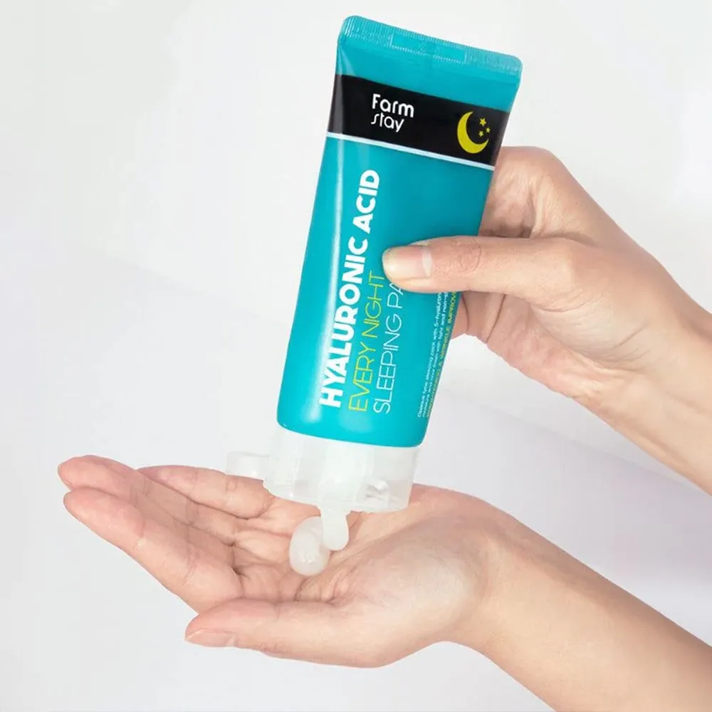 Masca de Noapte Hidratanta Farmstay Hyaluronic Acid Every Night Sleeping Pack