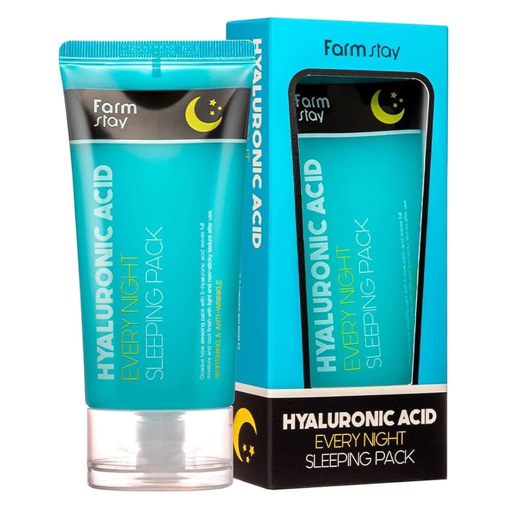 Masca de Noapte Hidratanta Farmstay Hyaluronic Acid Every Night Sleeping Pack