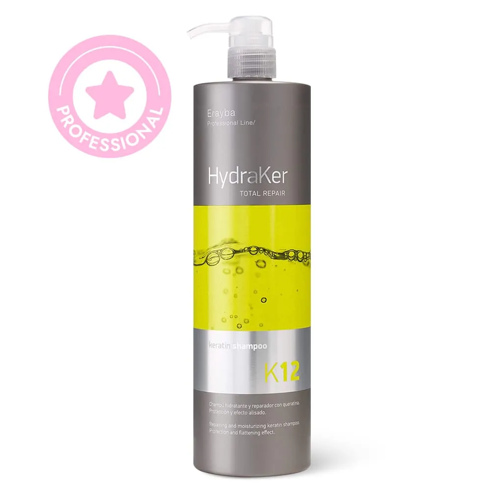 Sampon Profesional Hidratant cu Keratina - ERAYBA K12 Hydraker Keratin Shampoo 1000 ml