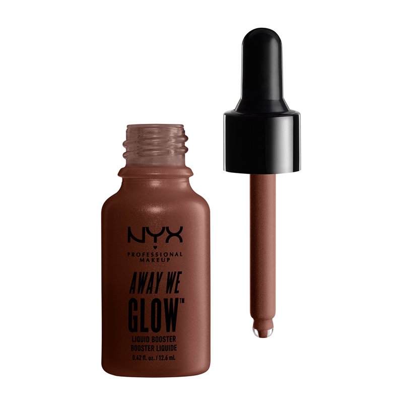 Iluminator Lichid NYX Professional Makeup Away We Glow Liquid Booster Untaned
