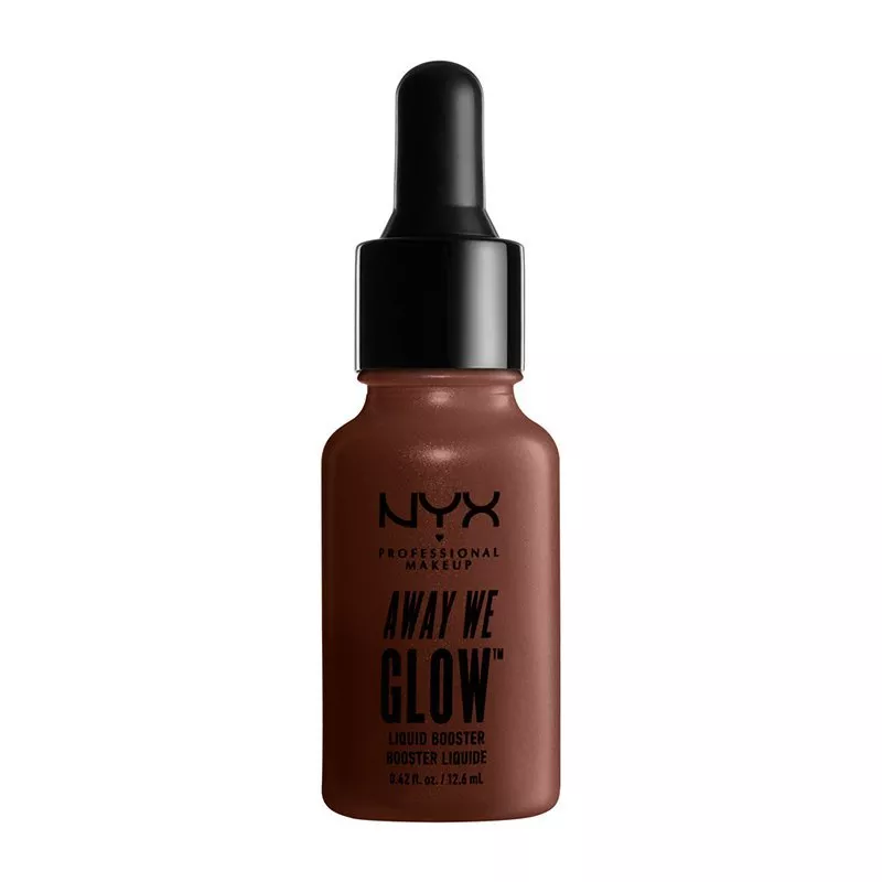 Iluminator Lichid NYX Professional Makeup Away We Glow Liquid Booster Untaned