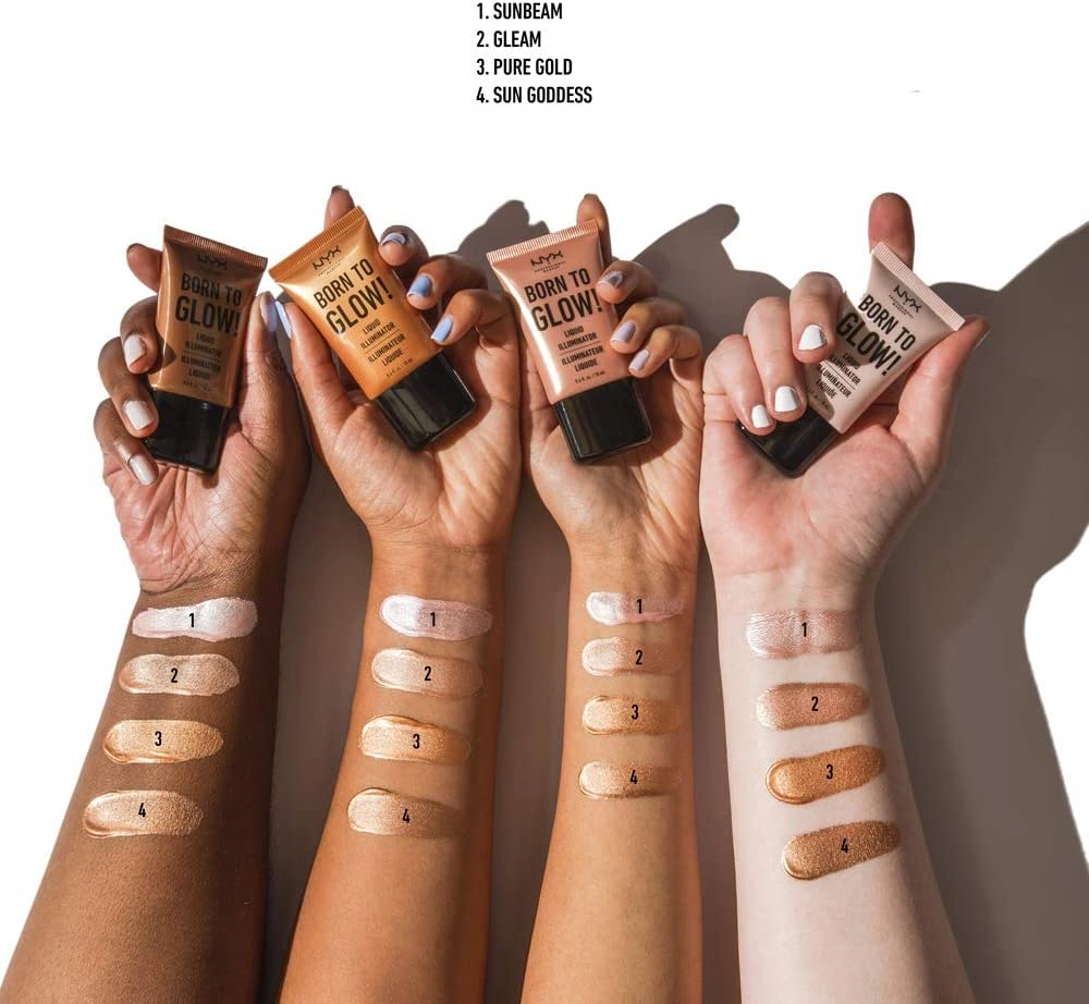 Iluminator lichid NYX Professional Makeup Born To Glow