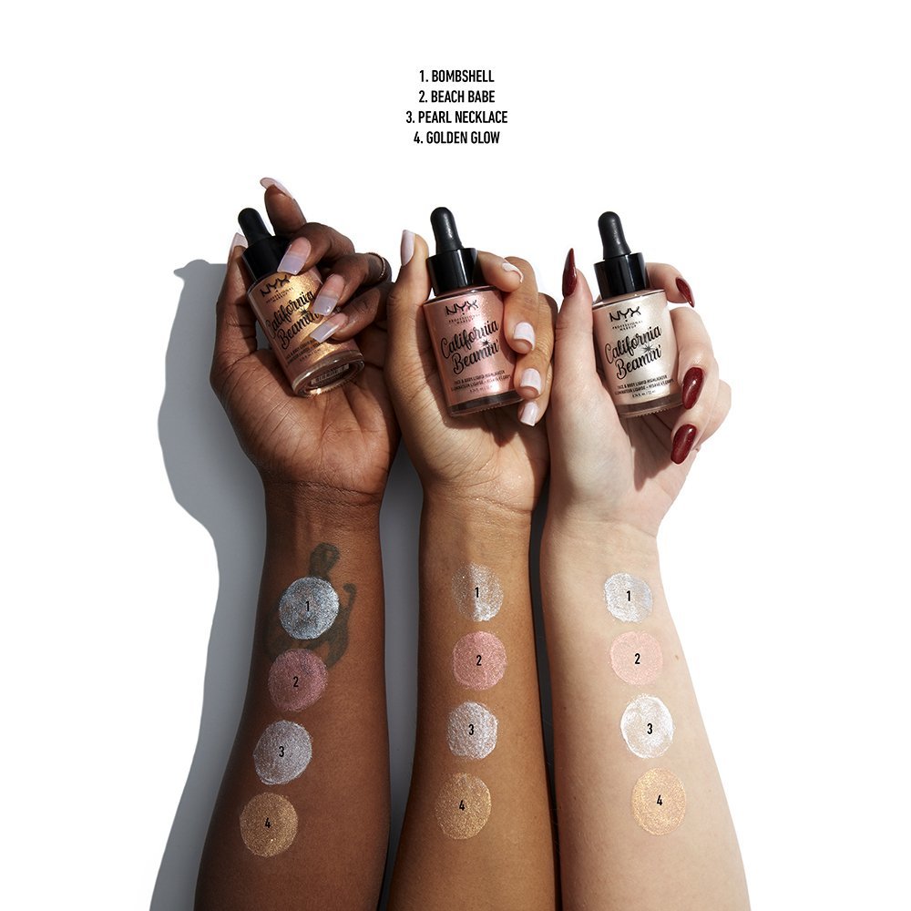 Iluminator lichid NYX Professional Makeup California Beamin` Liquid Highlighter