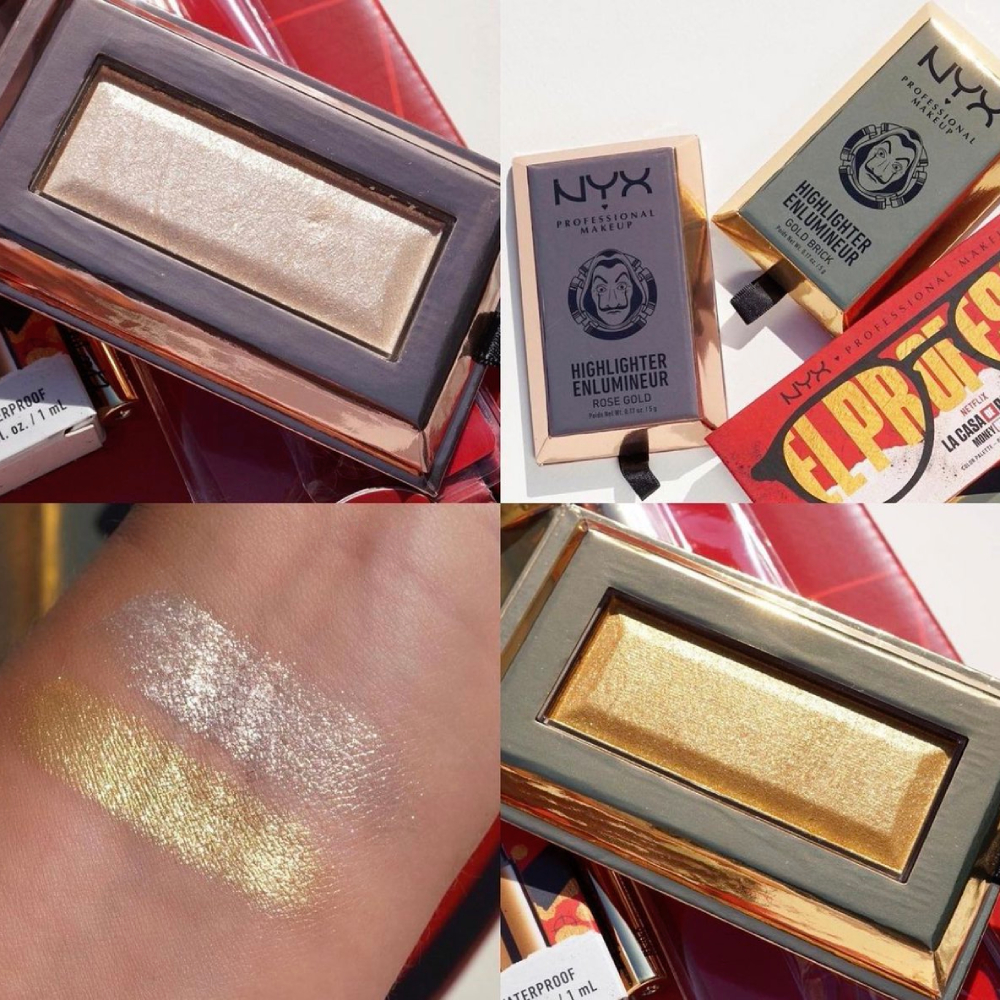Iluminator NYX Professional Makeup La Casa de Papel Highlighter