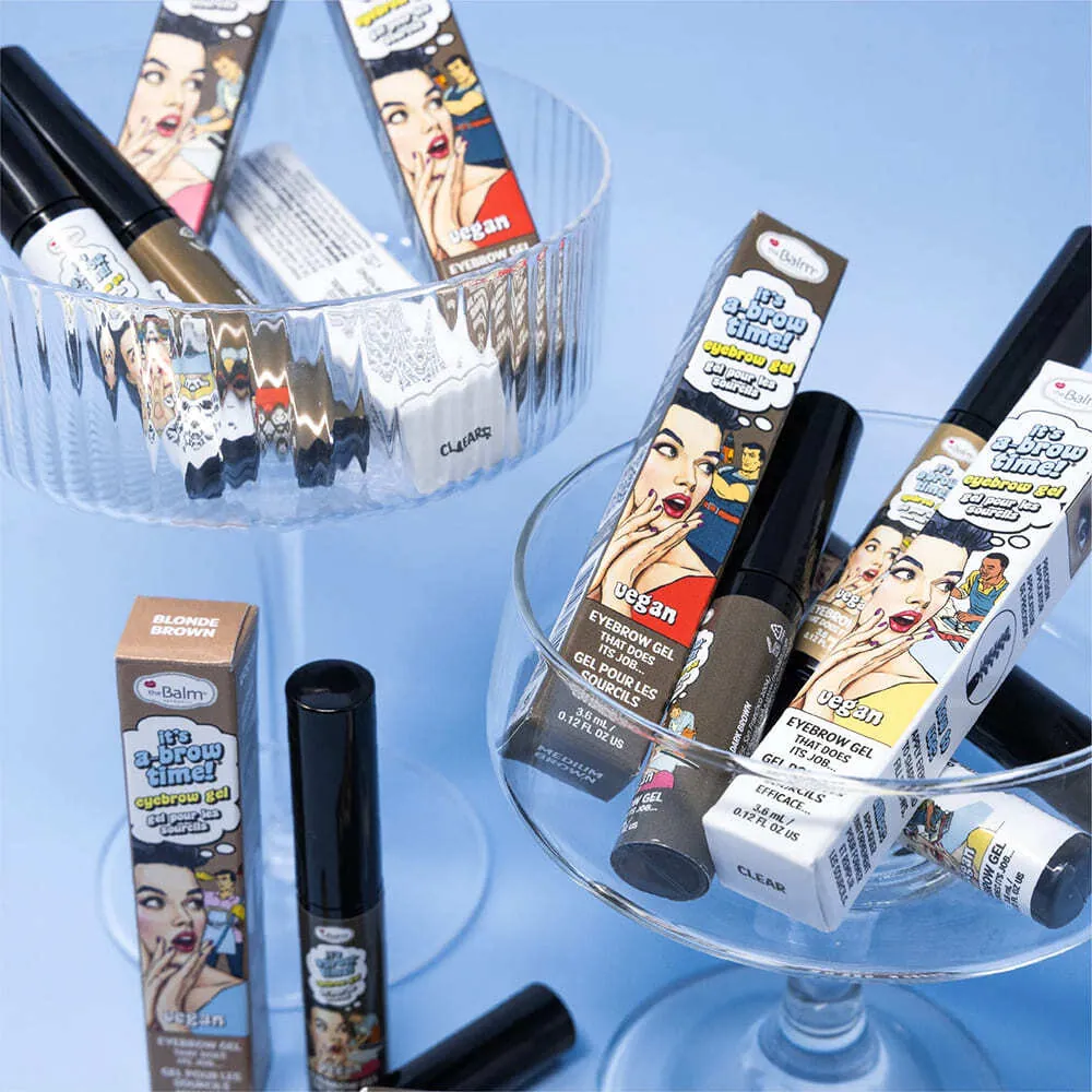 Gel pentru Sprancene theBalm It`s a Brow Time Brow Gel