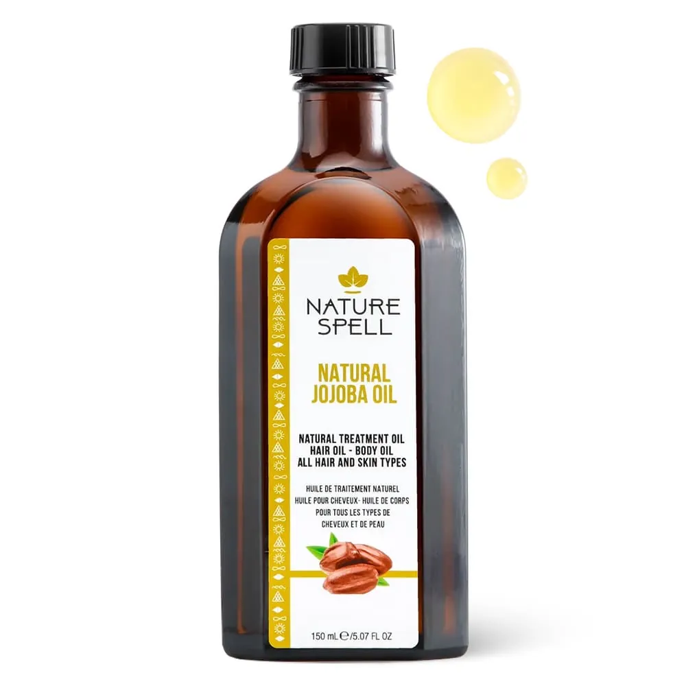 Ulei de Jojoba pentru Par & Piele Nature Spell Jojoba Oil for Hair and Skin