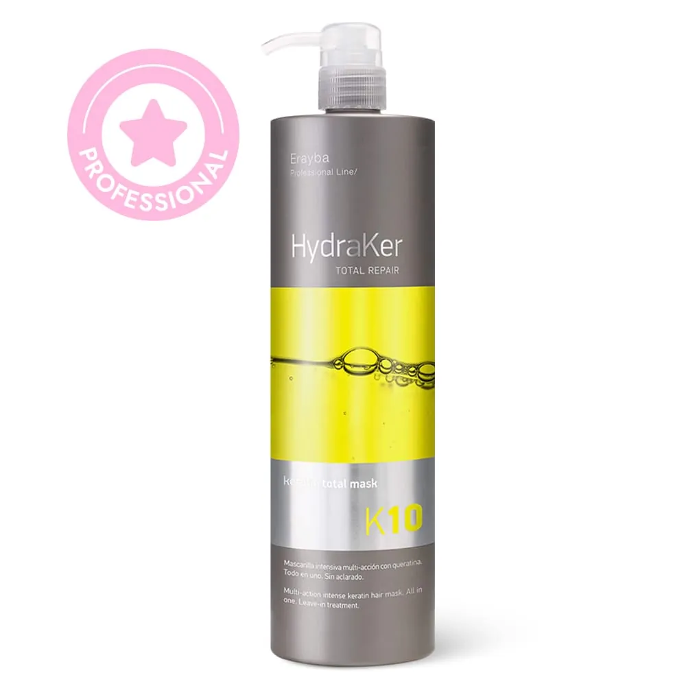 Masca Profesionala Hidratanta cu Keratina - ERAYBA K10 Hydraker Keratin Total Mask 1000 ml