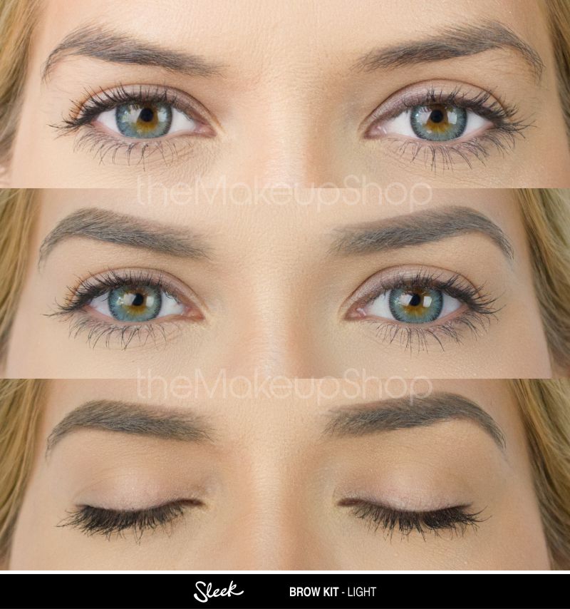 Kit Sprancene Sleek MakeUP Brow Kit Light