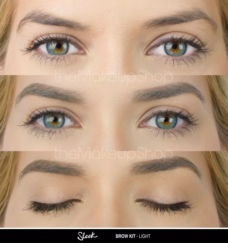 Kit Sprancene Sleek MakeUP Brow Kit Light