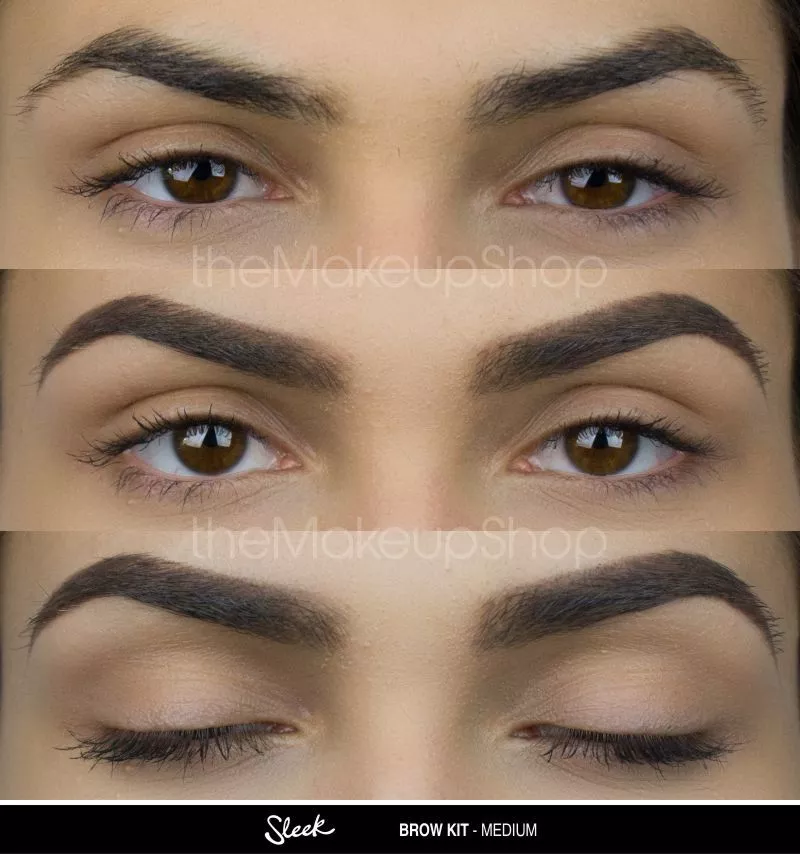 Kit sprancene Sleek MakeUP Brow Kit Medium