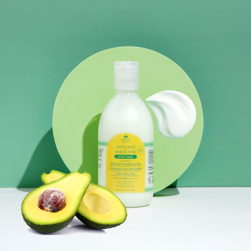 Lapte de Corp Nature Spell Bakuchiol Natural Retinol & Avocado Body Milk