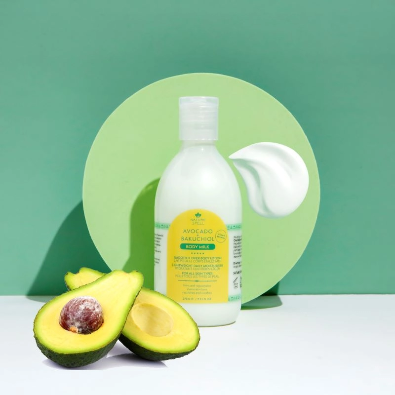 Lapte de Corp Nature Spell Bakuchiol Natural Retinol & Avocado Body Milk