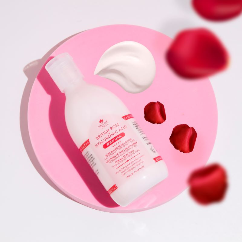 Lapte de Corp Nature Spell Rose & Hyaluronic Acid Body Milk