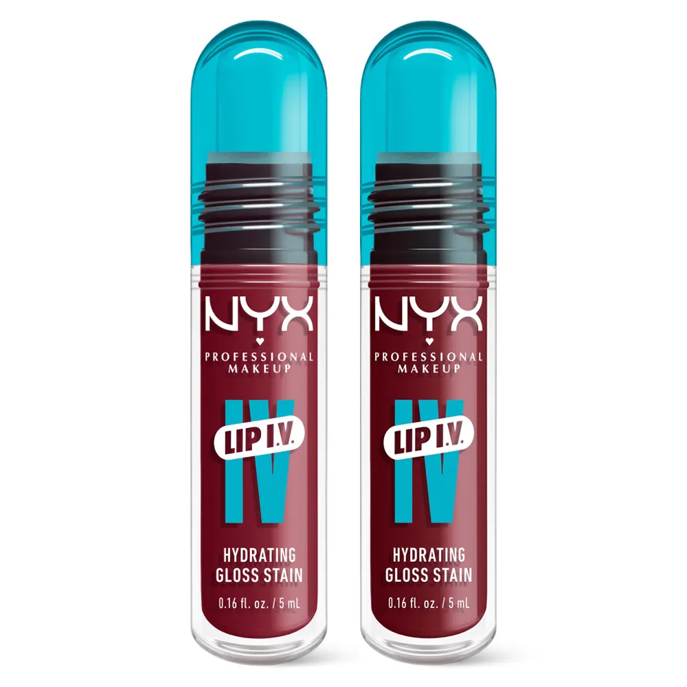 Luciu Tint de Buze NYX Professional Makeup I.V. Lip Gloss Stain Bubblegum Burst