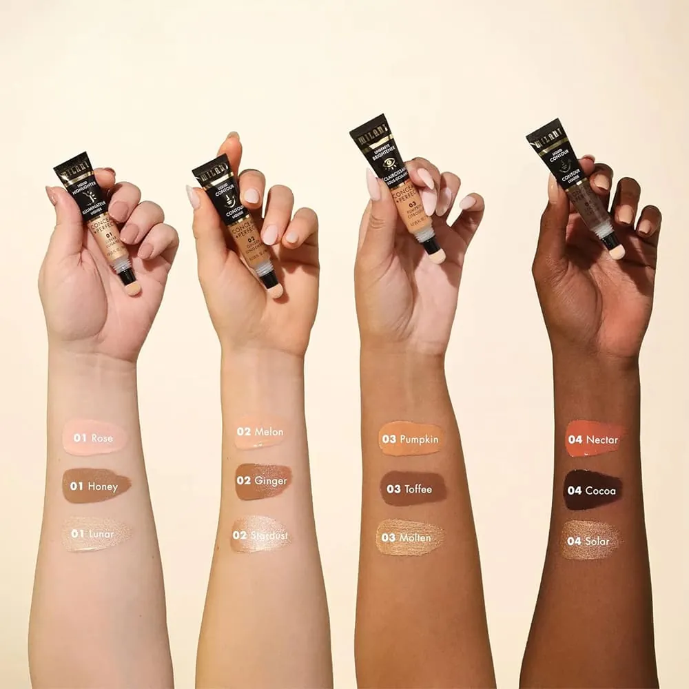 Contur Lichid Milani Conceal + Perfect Liquid Contour
