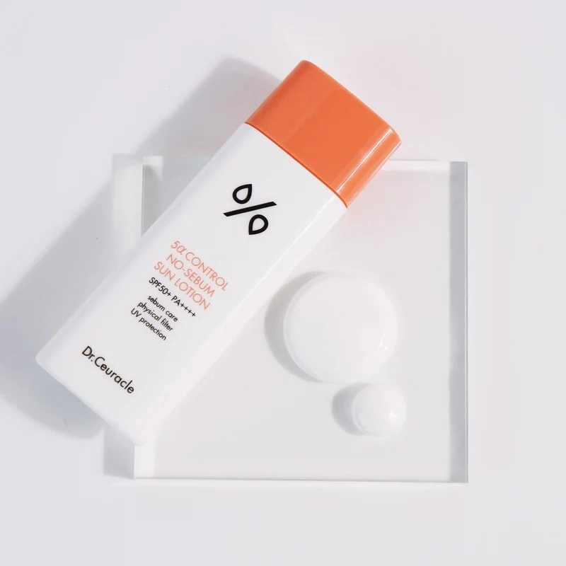 Lotiune cu Protectie Solara Anti-Sebum Dr. Ceuracle 5α Control NO-SEBUM Sun Lotion SPF50+ PA++++