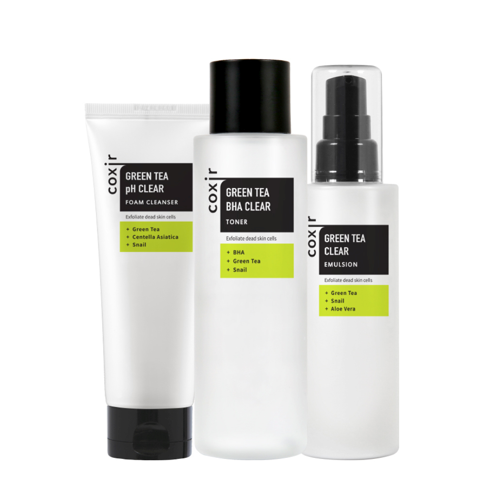 Lotiune Tonica COXIR Green Tea BHA Clear Toner