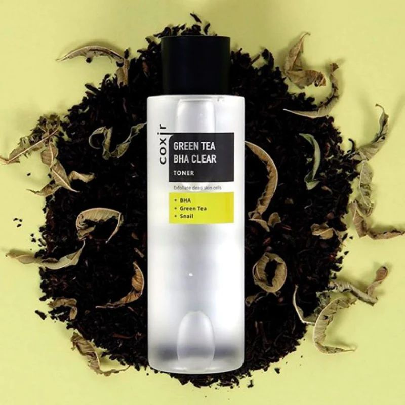 Lotiune Tonica COXIR Green Tea BHA Clear Toner