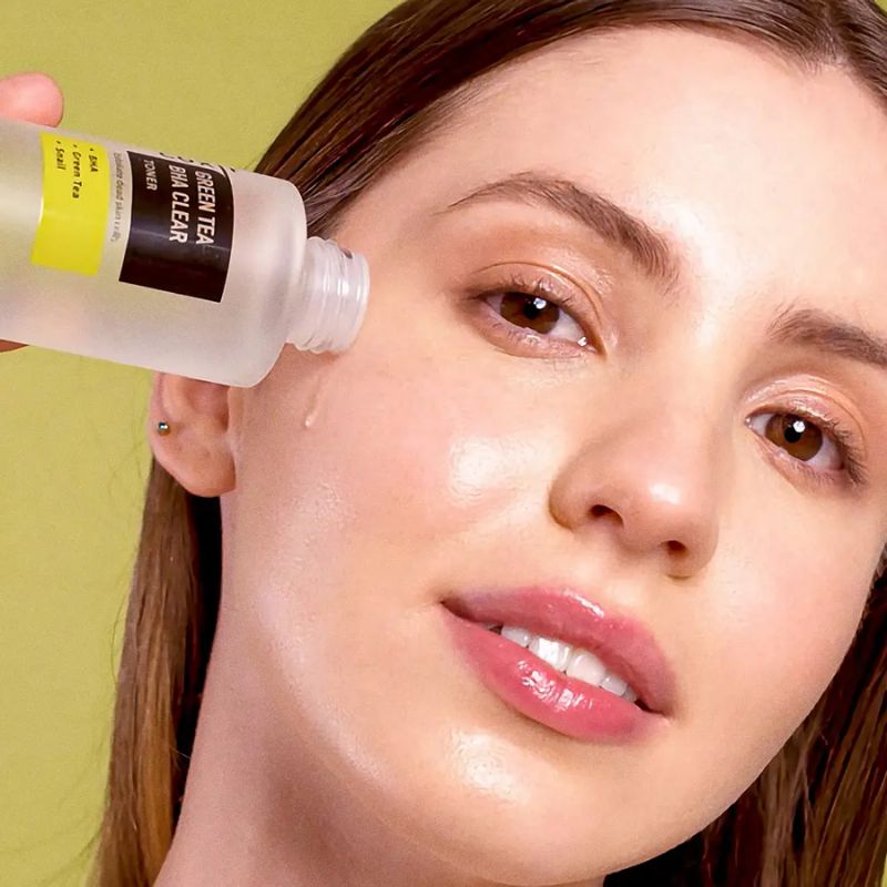 Lotiune Tonica COXIR Green Tea BHA Clear Toner