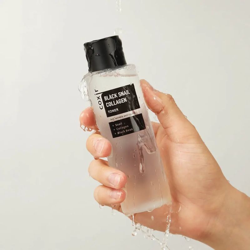 Lotiune Tonica Hidratanta COXIR Black Snail Collagen Toner