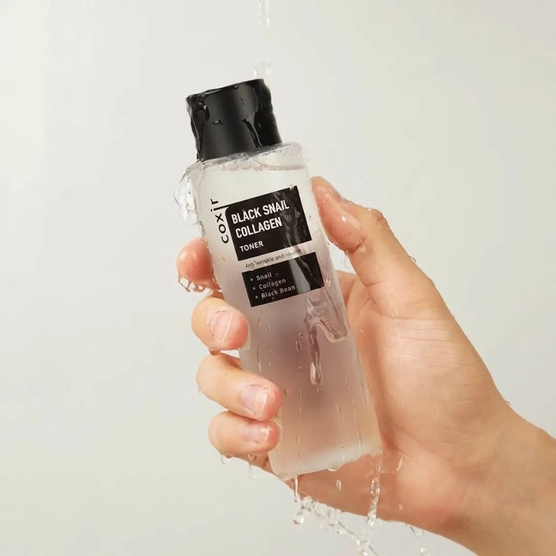 Lotiune Tonica Hidratanta COXIR Black Snail Collagen Toner