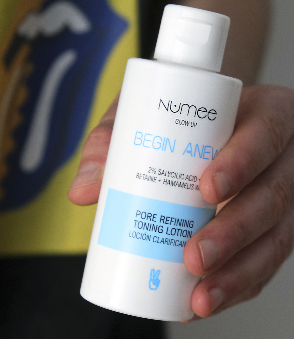 Lotiune Tonica Numee Glow Up Begin Anew Pore Refining Toning Lotion