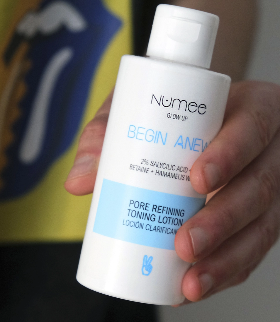Lotiune Tonica Numee Glow Up Begin Anew Pore Refining Toning Lotion