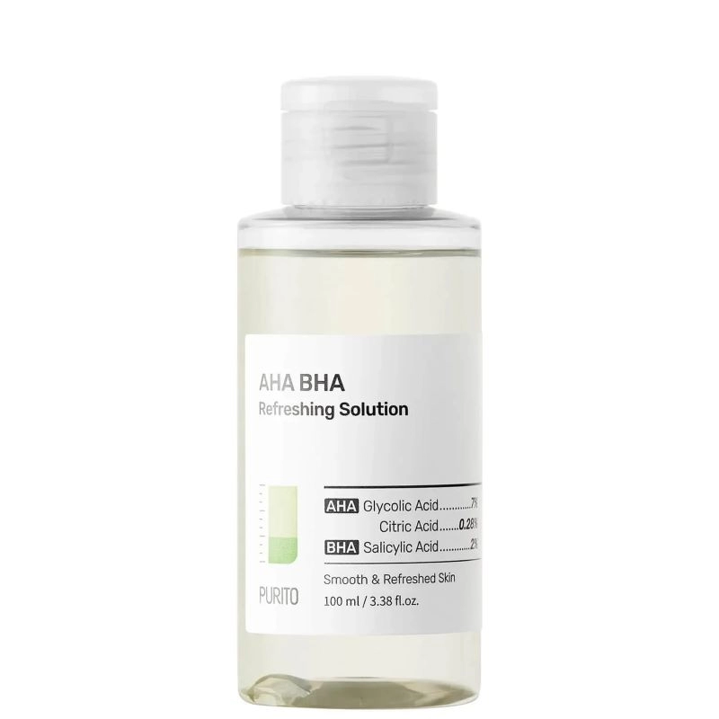 Lotiune tonica revigoranta PURITO AHA BHA Refreshing Solution