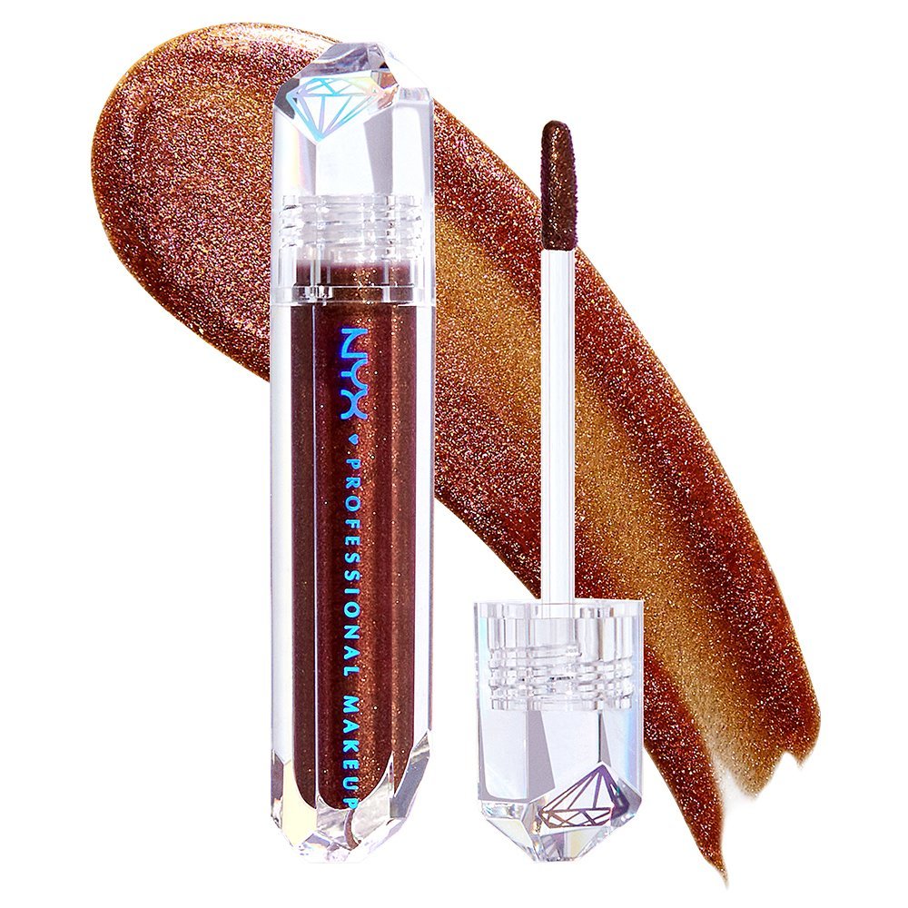 Luciu Buze NYX Professional Makeup D&I Please Lip Topper Left On Pride