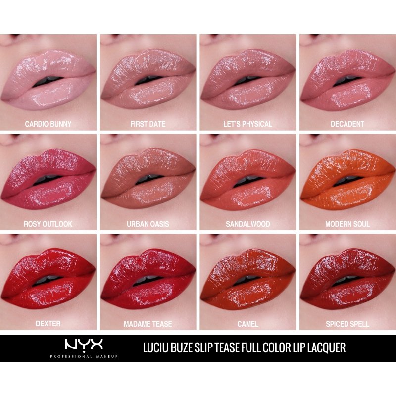 Luciu Buze NYX Professional Makeup Slip Tease Full Color Lip Lacquer