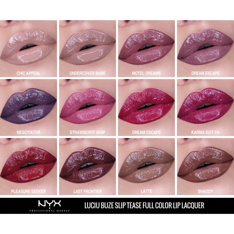 Luciu Buze NYX Professional Makeup Slip Tease Full Color Lip Lacquer